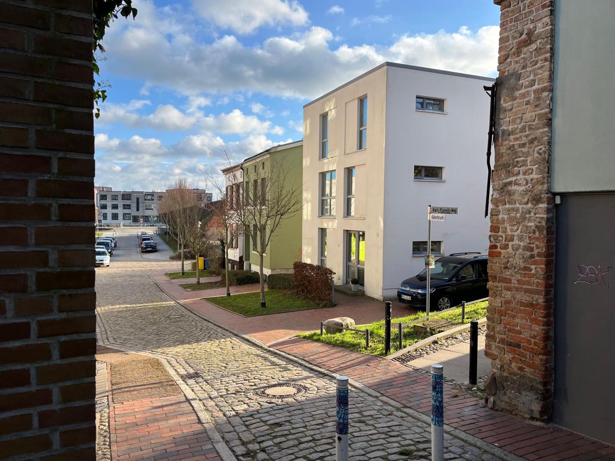 Ferienwohnung An Der Historischen Stadtmauer Rostock Buitenkant foto
