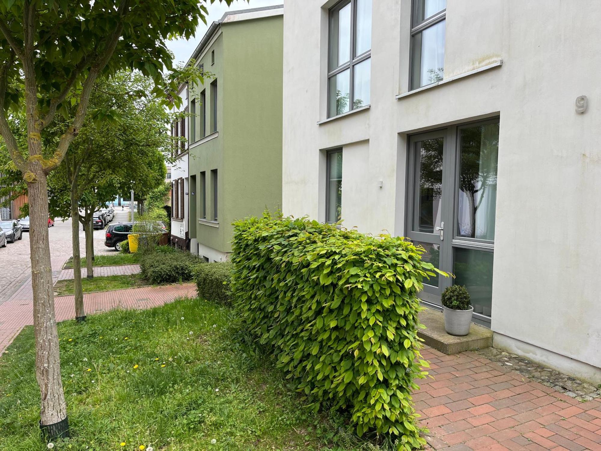 Ferienwohnung An Der Historischen Stadtmauer Rostock Buitenkant foto