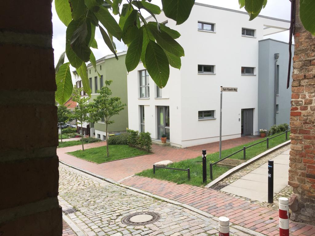 Ferienwohnung An Der Historischen Stadtmauer Rostock Kamer foto
